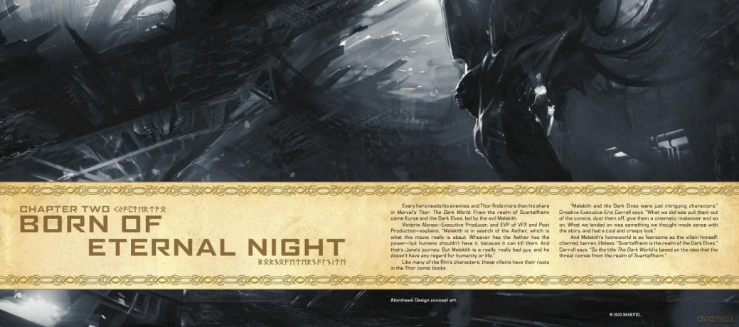 Marvel Studios' The Infinity Saga - Thor: The Dark World: The Art of the Movie: 7 - Marie Jarvis [KSIĄŻKA]