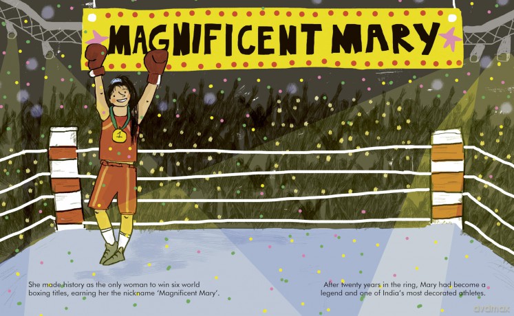 Mary Kom (Little People, BIG DREAMS) - Maria Isabel Sanchez Vegara [KSIĄŻKA]