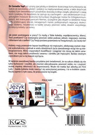 Mowa ciała przebojowych kobiet [KSĄŻKA]