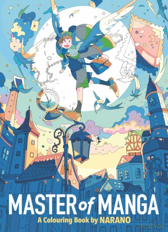 Master of Manga: A Colouring Book by Narano - Narano [KSIĄŻKA]