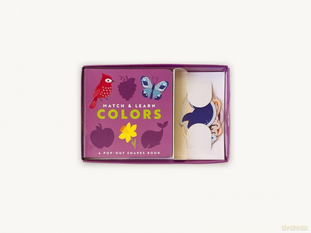 Match and Learn: Colors: A Pop-Out Shapes Book [KSIĄŻKA]