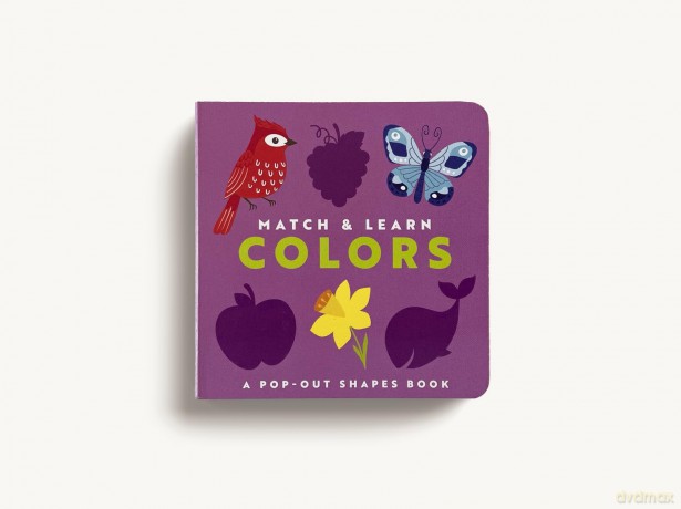 Match and Learn: Colors: A Pop-Out Shapes Book [KSIĄŻKA]