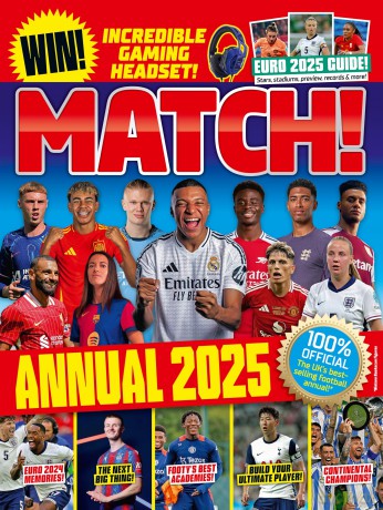 Match Annual 2025: The UK's Best-selling Football Annual! [KSIĄŻKA]