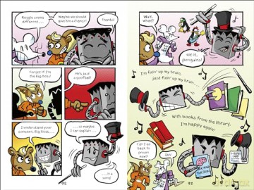 Max Meow Book 3: Pugs from Planet X: A graphic novel (Max Meow, 3) - John Gallagher [KSIĄŻKA]