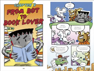 Max Meow Book 3: Pugs from Planet X: A graphic novel (Max Meow, 3) - John Gallagher [KSIĄŻKA]