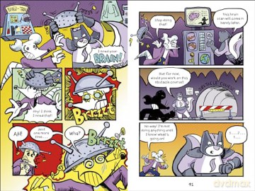 Max Meow Book 4: Taco Time Machine: A graphic novel (Max Meow, 4) - John Gallagher [KSIĄŻKA]