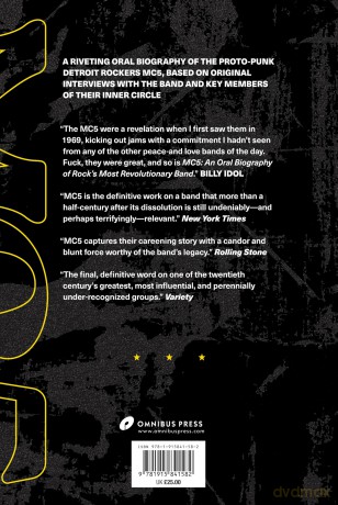 MC5: An Oral Biography of Rock's Most Revolutionary Band - Brad Tolinksi [KSIĄŻKA]
