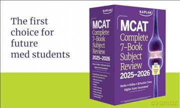 MCAT Complete 7-Book Subject Review 2025-2026, Set Includes Books, Online Prep, 3 Practice Tests (Kaplan Test Prep) - Kaplan Test Prep [KSIĄŻKA]