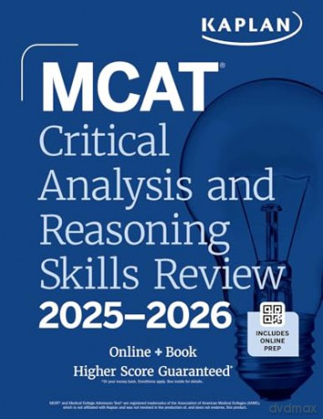 MCAT Critical Analysis and Reasoning Skills Review 2025-2026: Online + Book (Kaplan Test Prep) - Kaplan Test Prep [KSIĄŻKA]