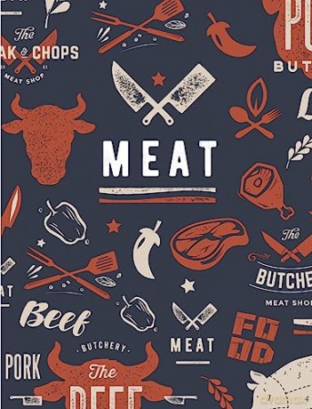 Meat: Mini Luxe Cookbook Series [KSIĄŻKA]
