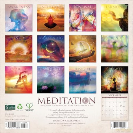 Meditation 2025 Wall [KSIĄŻKA]