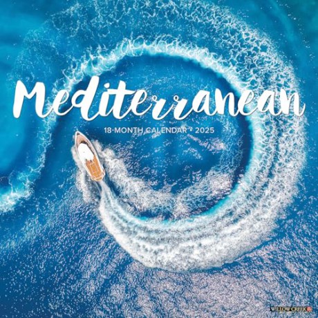 Mediterranean 2025 Wall [KSIĄŻKA]