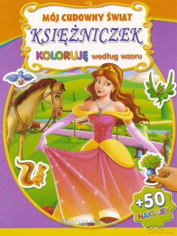 Mój cudowny świat księżniczek fioletowa [KSĄŻKA]
