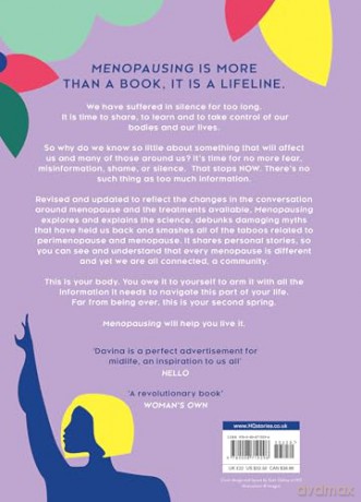 Menopausing: The new edition for 2024 of the award-winning guide, updated to help you cope with symptoms and live your best life during menopause - Davina McCall [KSIĄŻKA]
