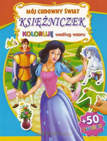 Mój cudowny świat księżniczek niebieska [KSĄŻKA]