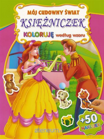 Mój cudowny świat księżniczek różowa [KSĄŻKA]