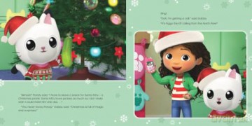 Merry Christmas, Gabby Cats (DreamWorks Gabby's Dollhouse) - Official Gabby's Dollhouse [KSIĄŻKA]