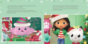 Merry Christmas, Gabby Cats (DreamWorks Gabby's Dollhouse) - Official Gabby's Dollhouse [KSIĄŻKA]