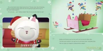 Merry Christmas, Gabby Cats (DreamWorks Gabby's Dollhouse) - Official Gabby's Dollhouse [KSIĄŻKA]