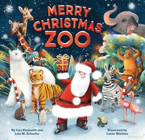Merry Christmas, Zoo - Lola M. Schaefer [KSIĄŻKA]