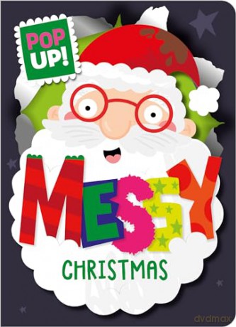 Messy Christmas (Christmas Pop-up Board Books) - Alexander Cox [KSIĄŻKA]