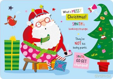 Messy Christmas (Christmas Pop-up Board Books) - Alexander Cox [KSIĄŻKA]