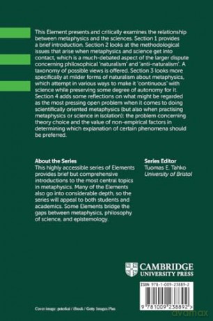 Metaphysics and the Sciences (Elements in Metaphysics) - Matteo Morganti [KSIĄŻKA]
