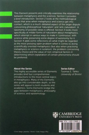 Metaphysics and the Sciences (Elements in Metaphysics) - Matteo Morganti [KSIĄŻKA]