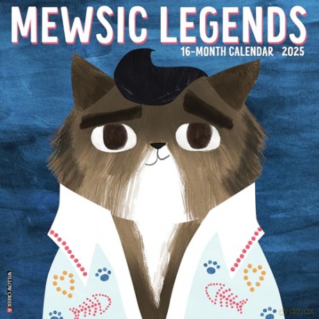 Mewsic Legends 2025 Wall [KSIĄŻKA]