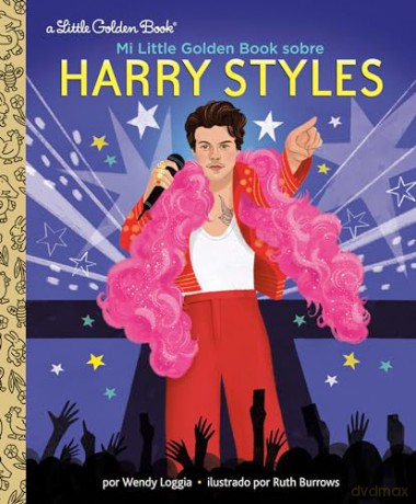 Mi Little Golden Book sobre Harry Styles (My Little Golden Book About Harry Styles Spanish Edition) - Wendy Loggia [KSIĄŻKA]