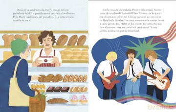 Mi Little Golden Book sobre Harry Styles (My Little Golden Book About Harry Styles Spanish Edition) - Wendy Loggia [KSIĄŻKA]