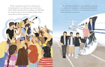Mi Little Golden Book sobre Harry Styles (My Little Golden Book About Harry Styles Spanish Edition) - Wendy Loggia [KSIĄŻKA]