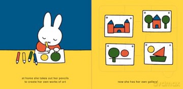Miffy the Artist: Jigsaw Puzzle Book - Dick Bruna [KSIĄŻKA]