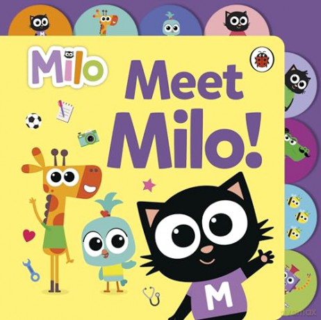 Milo: Meet Milo!: Tabbed Board Book - Milo [KSIĄŻKA]
