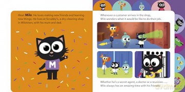 Milo: Meet Milo!: Tabbed Board Book - Milo [KSIĄŻKA]