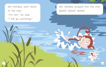 Min Monkey and the Shadows (Engage Literacy Blue) - Jay Dale [KSIĄŻKA]