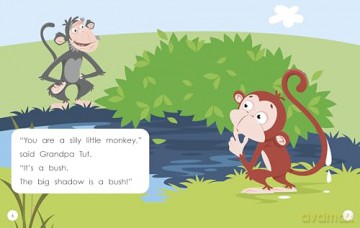 Min Monkey and the Shadows (Engage Literacy Blue) - Jay Dale [KSIĄŻKA]