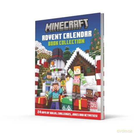 Minecraft Kalendarz Adwentowy: Book Collection: The official illustrated children's Christmas Kalendarz Adwentowy - perfect for kids aged 6, 7, 8, 9, 10 and 11 - new for 2024! [KSIĄŻKA]