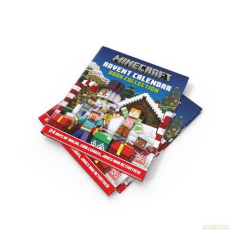 Minecraft Kalendarz Adwentowy: Book Collection: The official illustrated children's Christmas Kalendarz Adwentowy - perfect for kids aged 6, 7, 8, 9, 10 and 11 - new for 2024! [KSIĄŻKA]