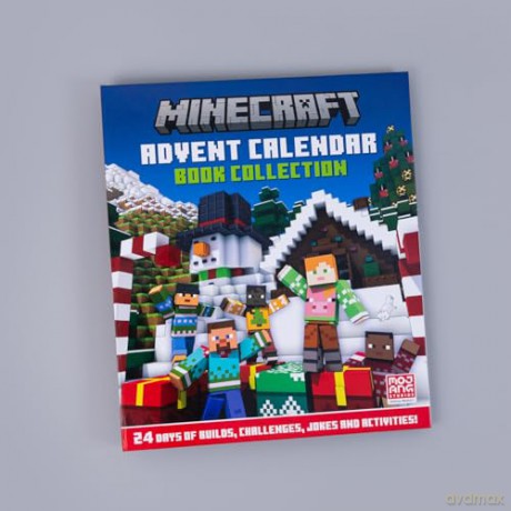Minecraft Kalendarz Adwentowy: Book Collection: The official illustrated children's Christmas Kalendarz Adwentowy - perfect for kids aged 6, 7, 8, 9, 10 and 11 - new for 2024! [KSIĄŻKA]