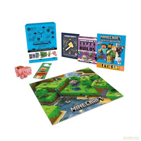 Minecraft Ultimate Adventure Gift Box: New and official for 2024, the perfect gift for children and gamers full of inspiration and things to do. [KSIĄŻKA]