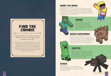 Minecraft Where's the Zombie: An official illustrated children's Minecraft search and find book, the perfect gift for kids aged 6, 7, 8, 9 and 10, brand new for 2024 [KSIĄŻKA]