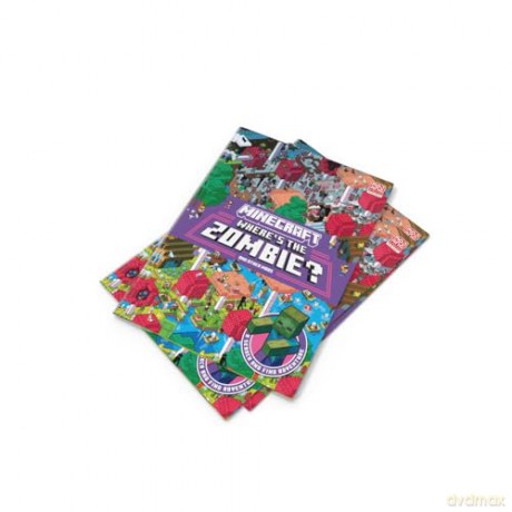 Minecraft Where's the Zombie: An official illustrated children's Minecraft search and find book, the perfect gift for kids aged 6, 7, 8, 9 and 10, brand new for 2024 [KSIĄŻKA]