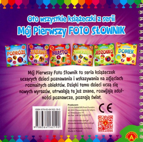 Mój pierwszy foto słownik. Zabawa [KSĄŻKA]