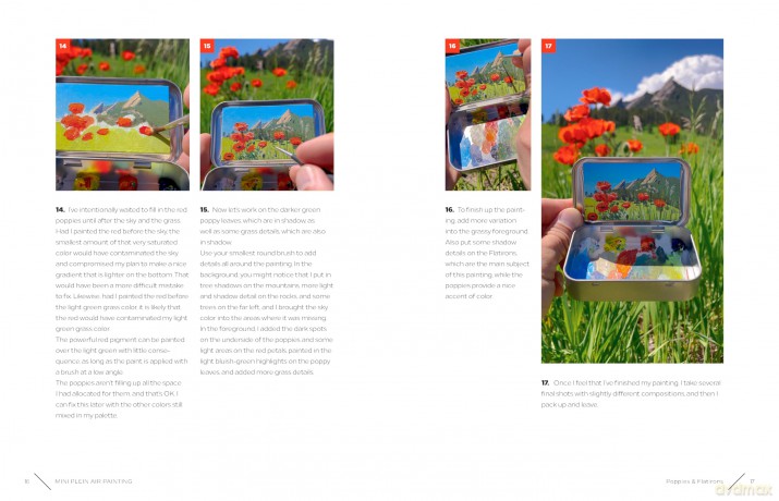 Mini Plein Air Painting with Remington Robinson: The art of miniature oil painting on the go in a portable tin - Remington Robinson [KSIĄŻKA]