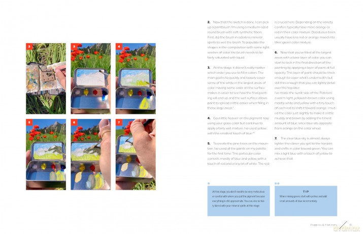 Mini Plein Air Painting with Remington Robinson: The art of miniature oil painting on the go in a portable tin - Remington Robinson [KSIĄŻKA]