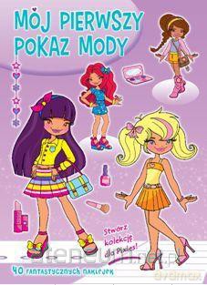 Mój pierwszy pokaz mody fioletowa [KSĄŻKA]