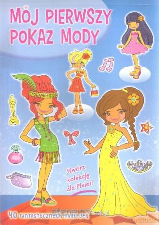 Mój pierwszy pokaz mody niebieska [KSĄŻKA]