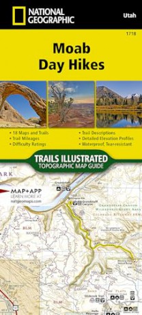 Moab Day Hikes Map Guide - National Geographic Maps [KSIĄŻKA]