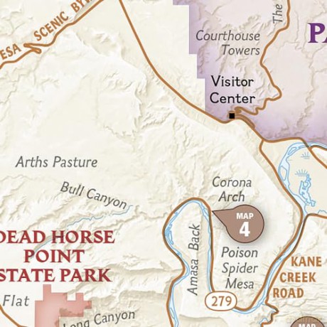 Moab Day Hikes Map Guide - National Geographic Maps [KSIĄŻKA]